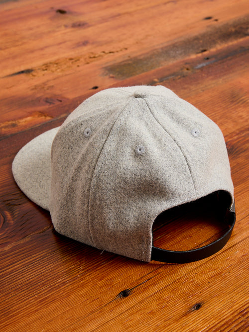 Baseball Hat in Light Oxford Grey