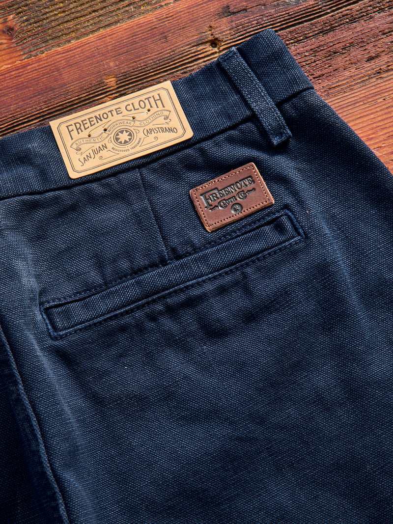 14oz Slub Workers Chino in Navy