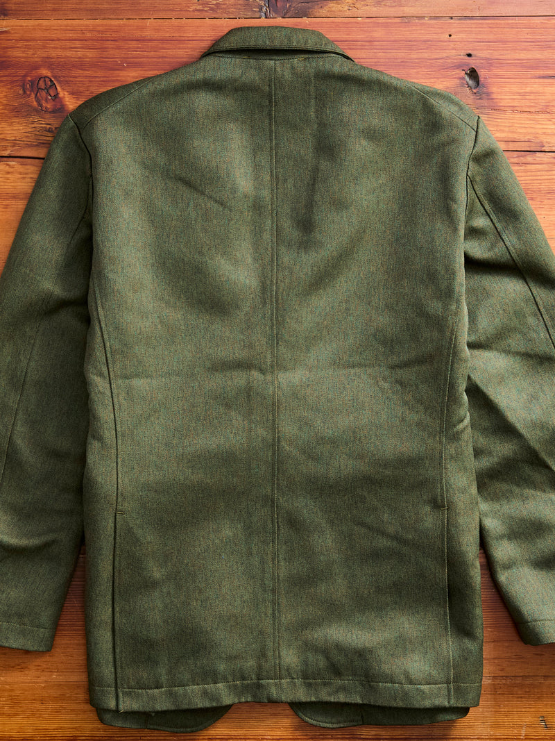 Melange Twill Andover Jacket in Olive