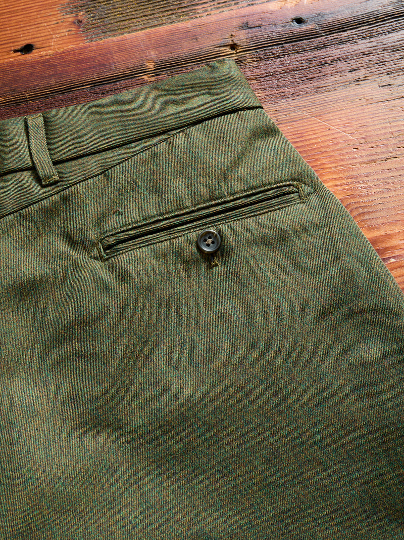 Melange Twill Andover Pants in Olive