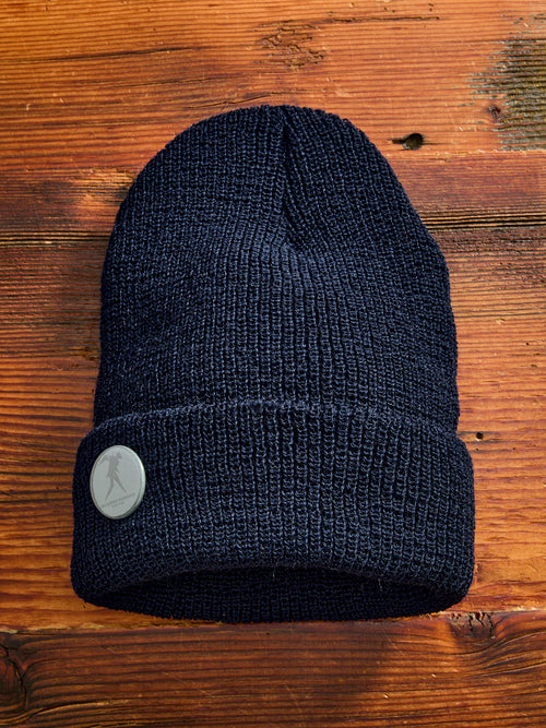 Wool Watch Cap in Navy