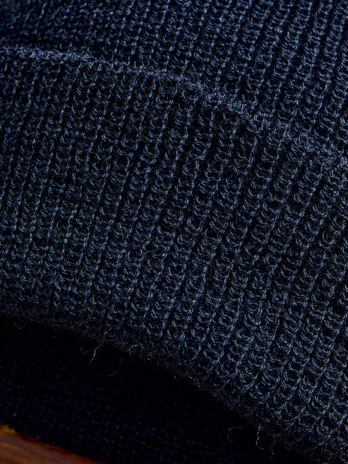 Wool Watch Cap in Navy