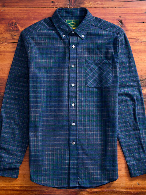 Minerva Button-Up Shirt in Blueish