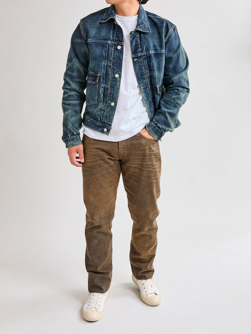 Westview Denim Jacket in Roughout Indigo