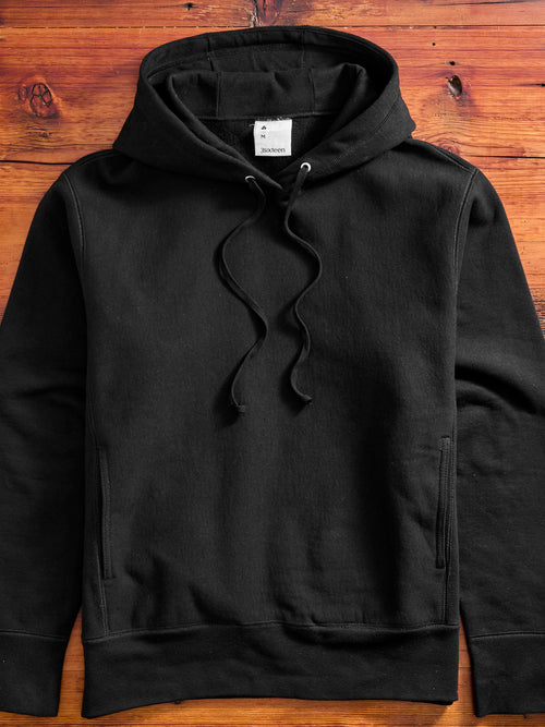 Heavyweight Pullover Hoodie in Black