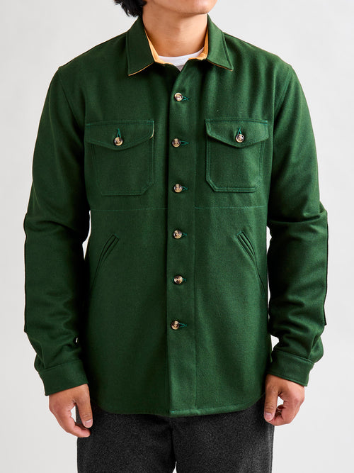 Crissman Overshirt in Pine