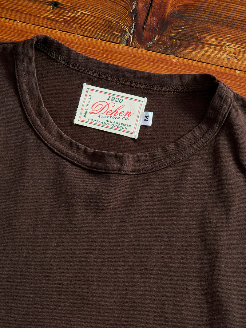 Heavy Duty Tee in Brown