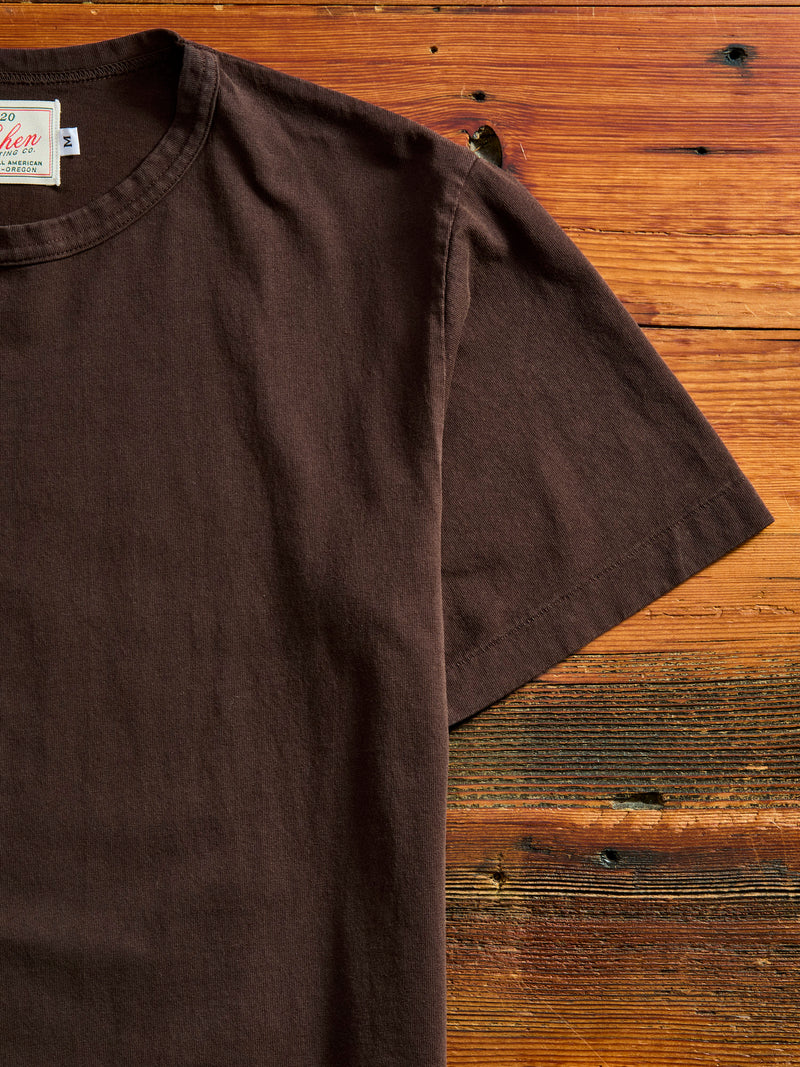 Heavy Duty Tee in Brown