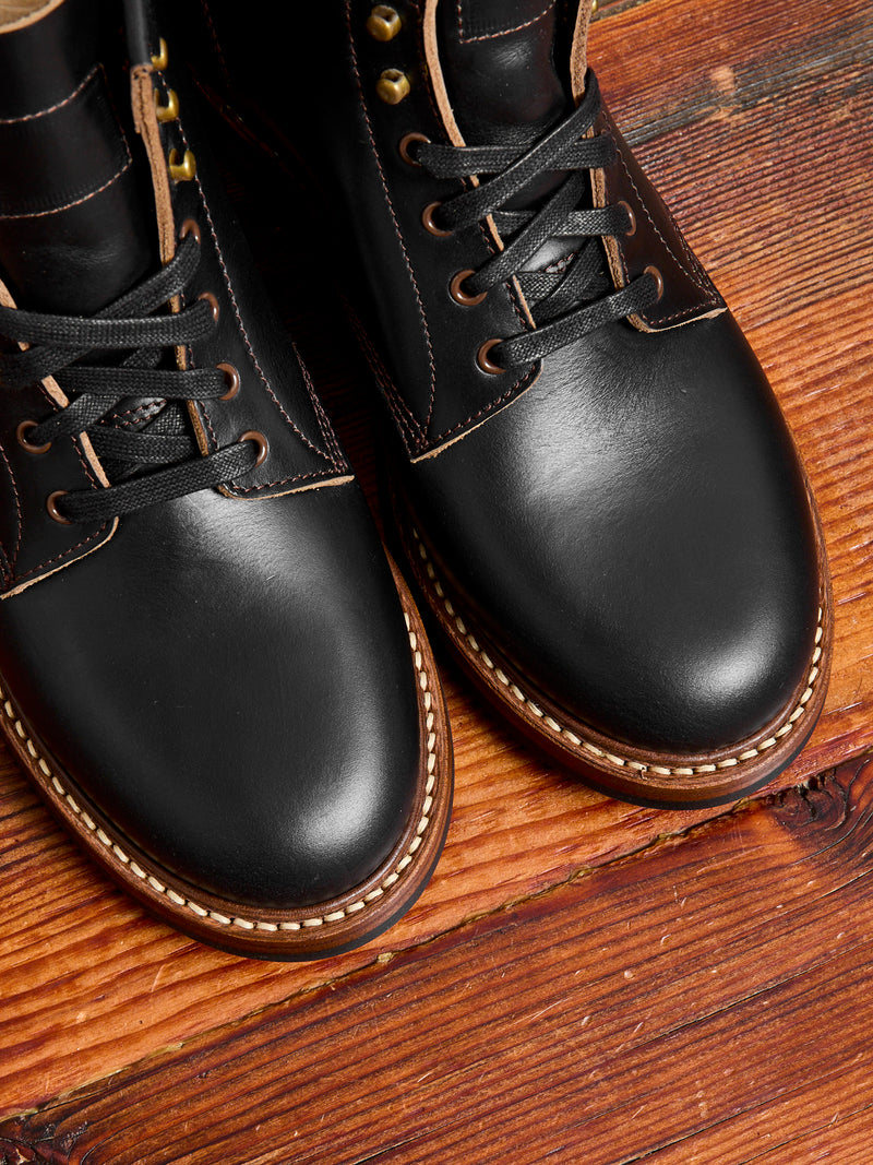 El Capitan Boot in Horween Chromexcel Black