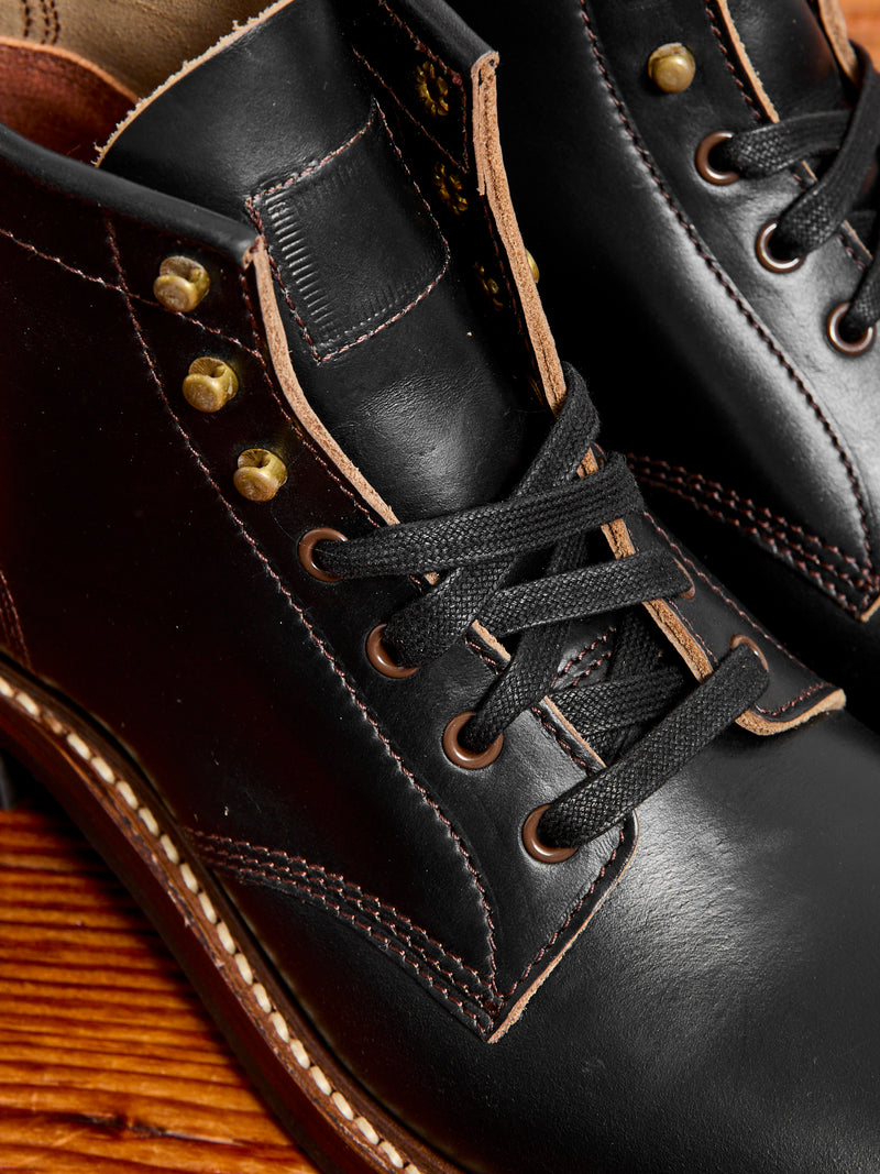 El Capitan Boot in Horween Chromexcel Black