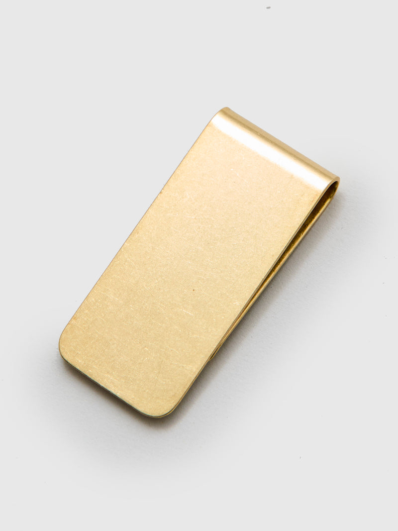 Money Clip in Brass