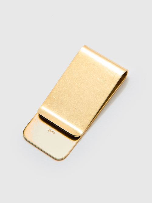 Money Clip in Brass