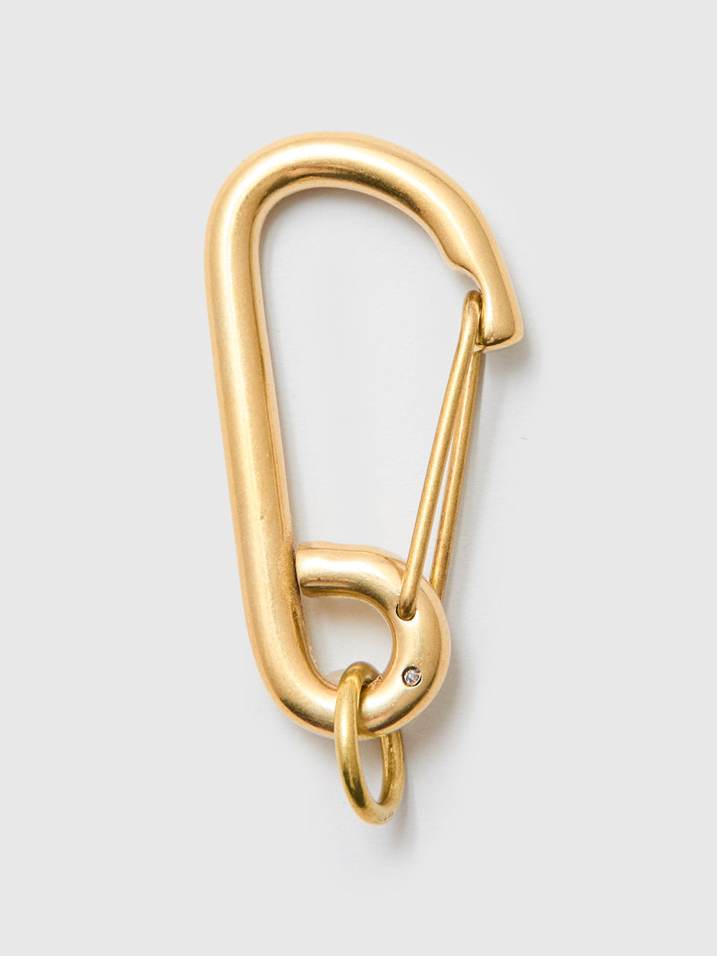 Large Carabiner in Brass