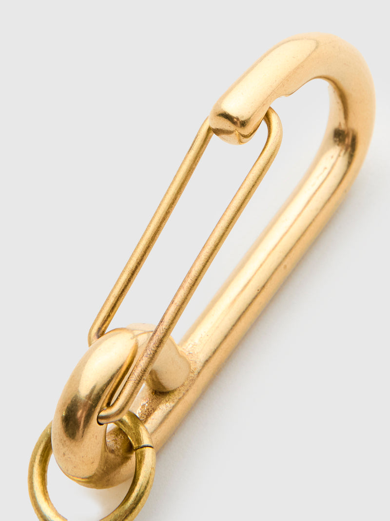 Large Carabiner in Brass