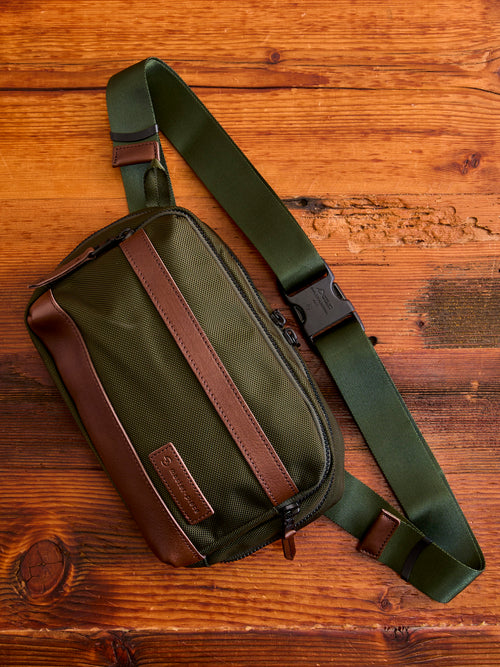 Explorer Sling Bag in Khaki