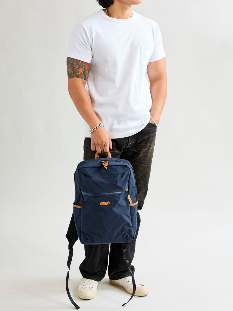 Root Square Backpack in Navy