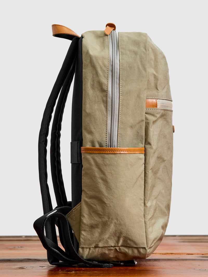 Root Square Backpack in Beige