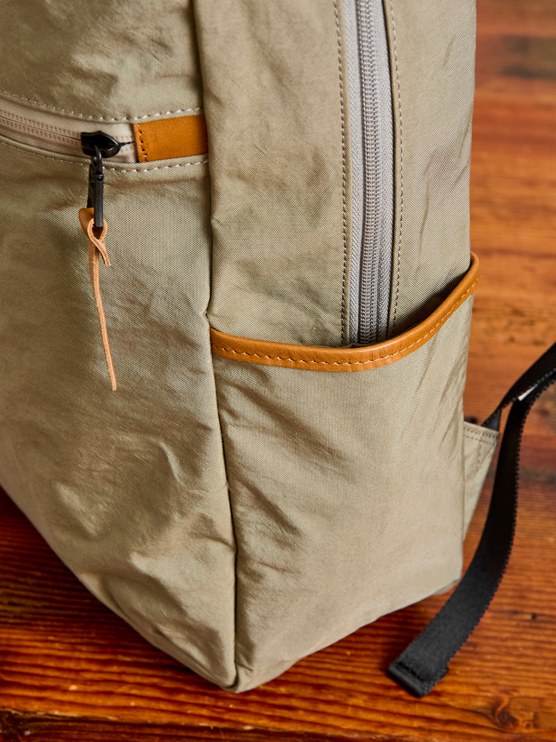 Root Square Backpack in Beige