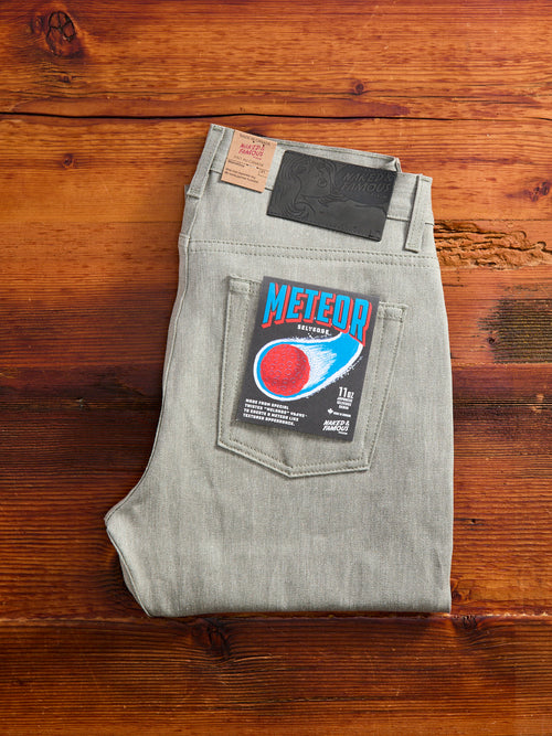 "Meteor Selvedge" 11oz Selvedge Denim - Weird Guy Fit