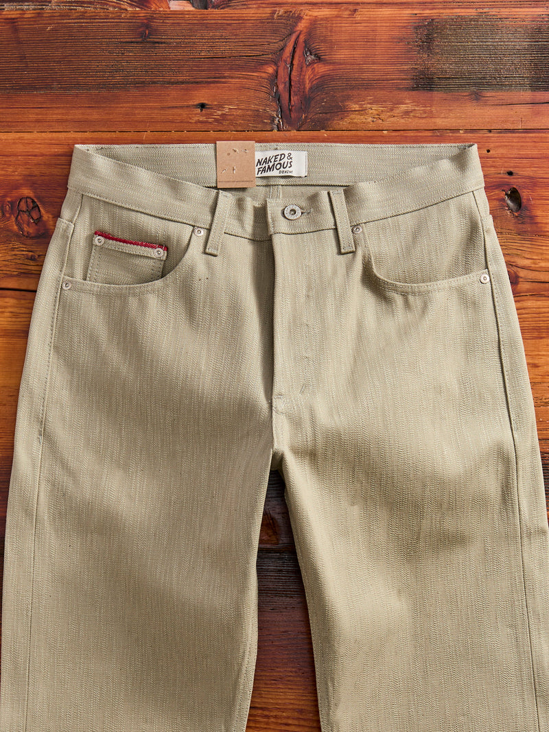 "Smokey Cotton Slub" 16oz Selvedge Denim - Easy Guy Fit