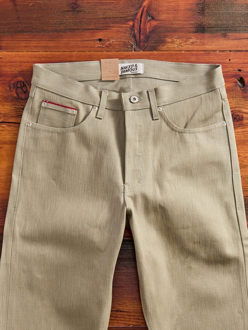 "Smokey Cotton Slub" 16oz Selvedge Denim - True Guy Fit