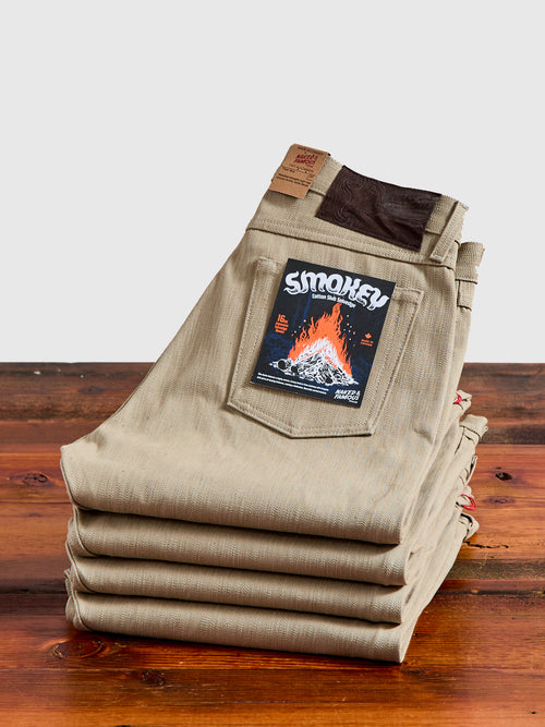 "Smokey Cotton Slub" 16oz Selvedge Denim - True Guy Fit