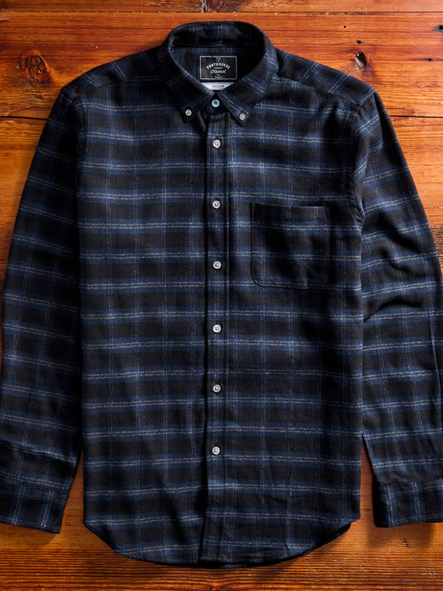 Cachal Button-Up Shirt in Dark Navy