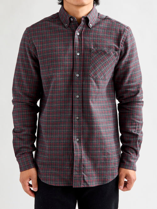 Minerva Button-Up Shirt in Grey