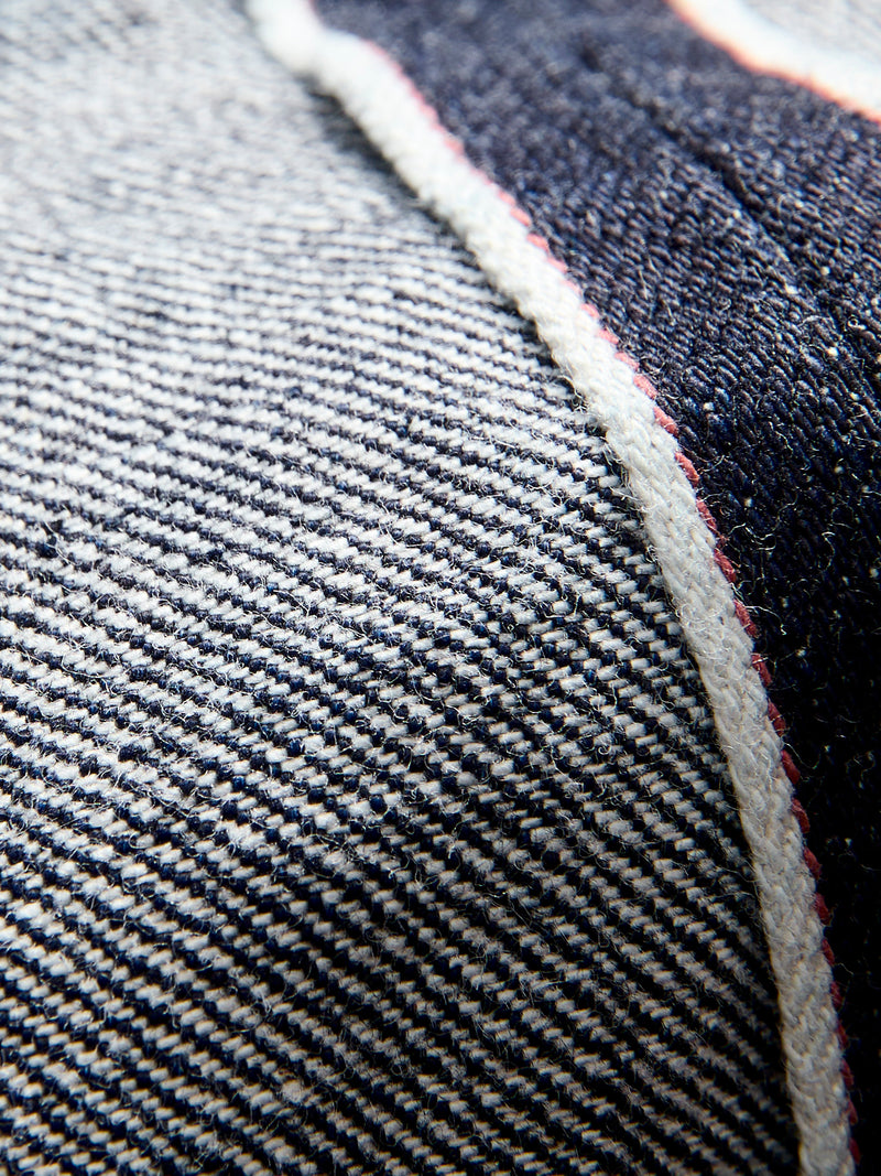 "East-West" 16oz Rinsed Selvedge Denim - High Slim Fit