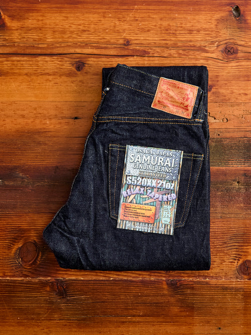 S520XX21oz "Cho-Kiwami" 21oz Selvedge Denim - Relaxed Tapered Fit