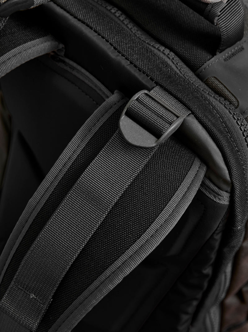 Cordura 20L Backpack in Black Lambskin