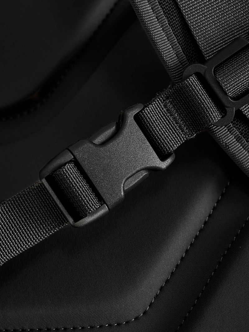 Cordura 20L Backpack in Black Lambskin