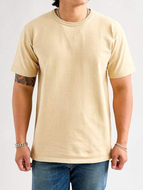 Double Heavyweight 12.1oz T-Shirt in Sand