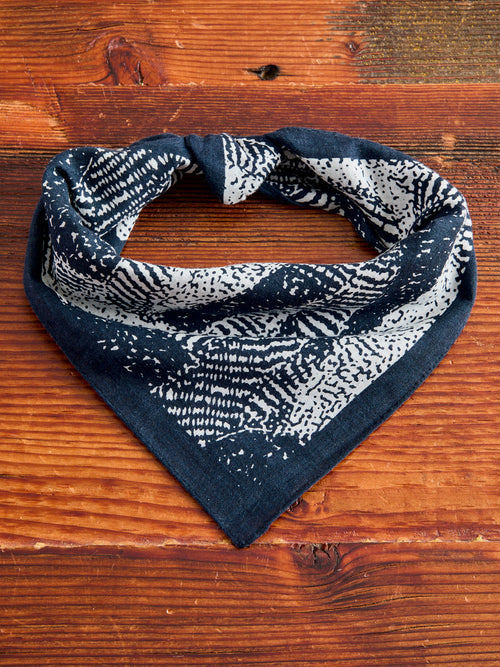 "Wind Flow" Bandana in Grey