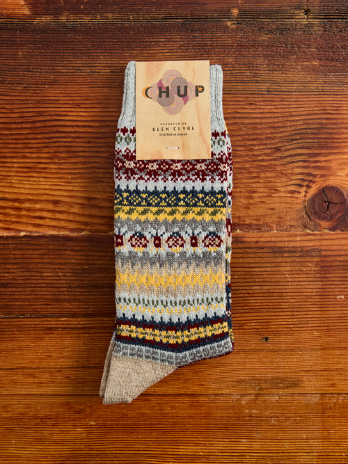 Four Seasons Sock in Ghost