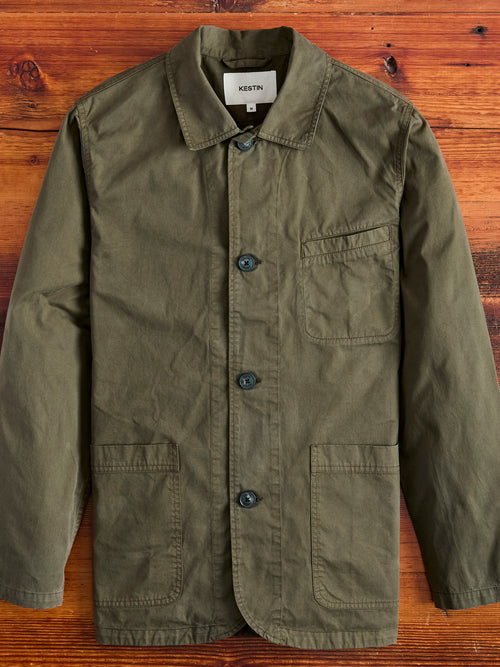 Huntly Jacket in Dark Olive