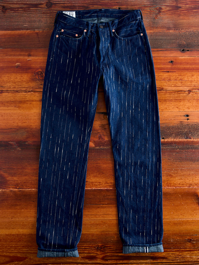 D1885S "Rain Kasuri" 14oz Selvedge Denim - Regular Tapered Fit