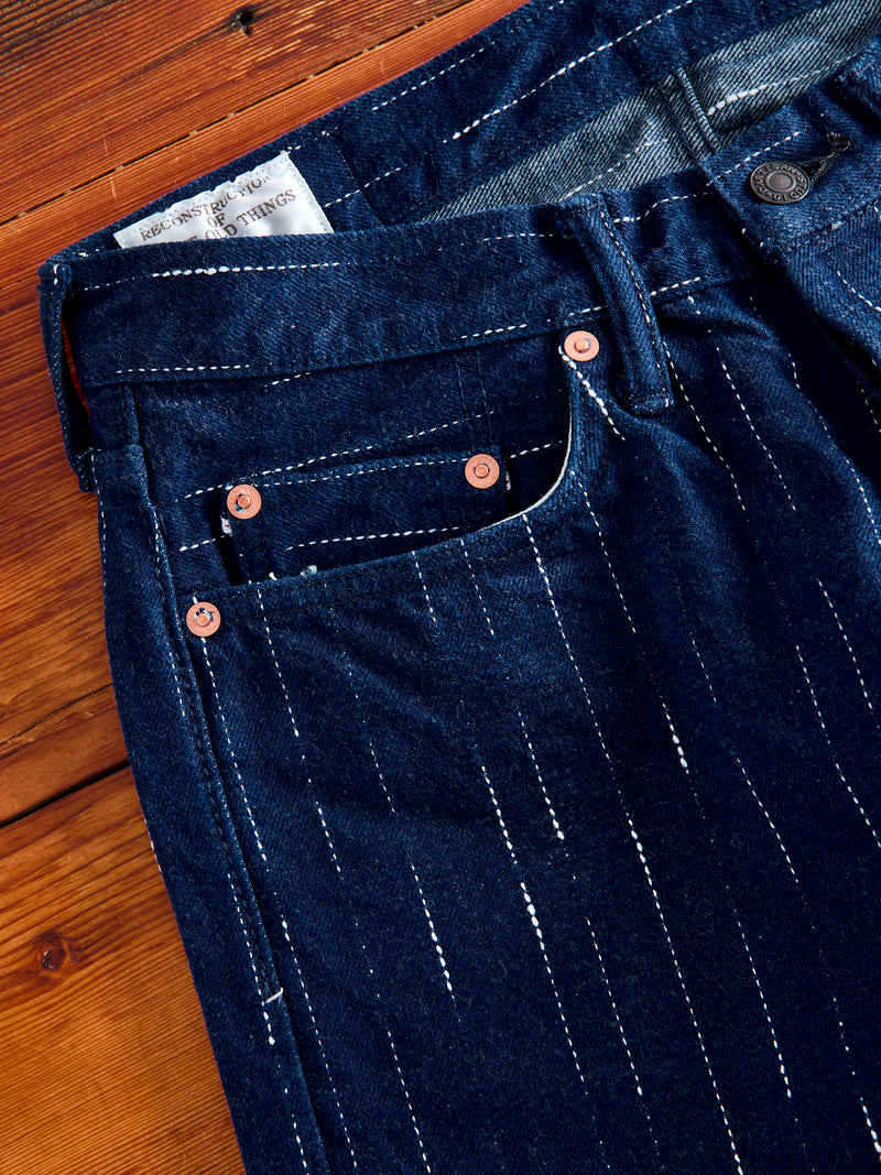 D1885S "Rain Kasuri" 14oz Selvedge Denim - Regular Tapered Fit