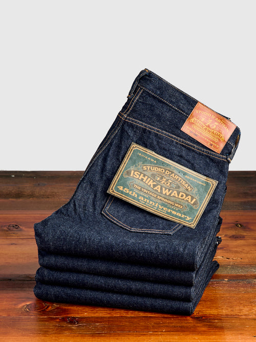 SP-086S "Ishikawadai" 45th Anniversary 13oz Selvedge Denim - Regular Tapered Fit