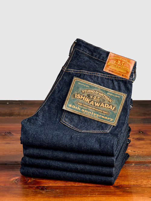 SP-085S "Ishikawadai" 45th Anniversary 13oz Selvedge Denim - Regular Straight Fit