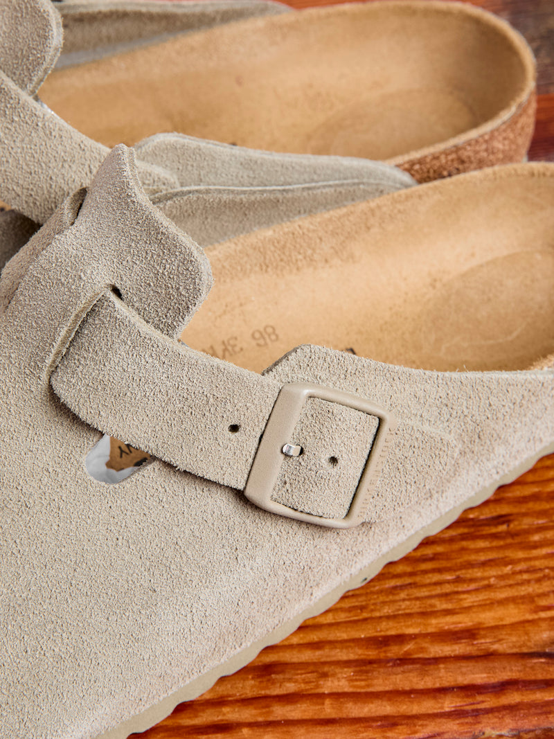 Boston Clog in Faded Khaki