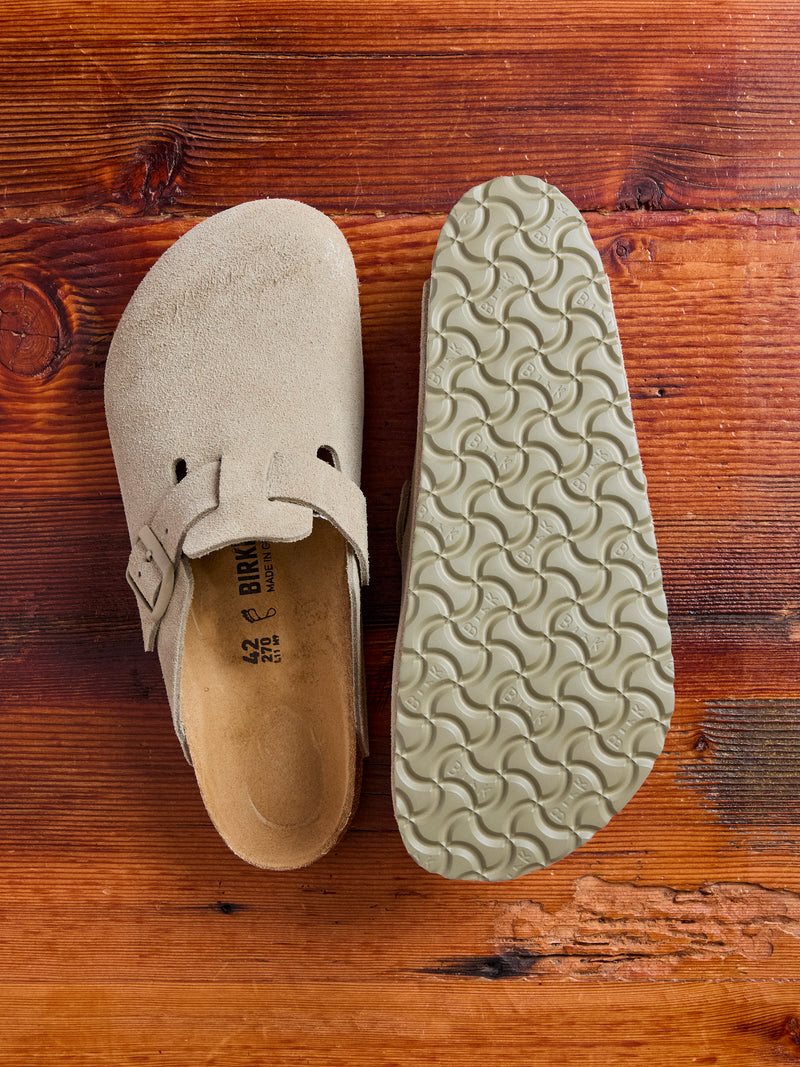 Boston Clog in Faded Khaki