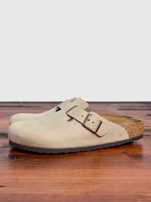 Boston Clog in Tobacco Oil Leather