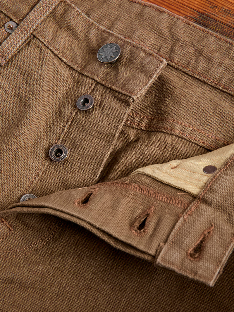 Rialto Pant in Dark Tan