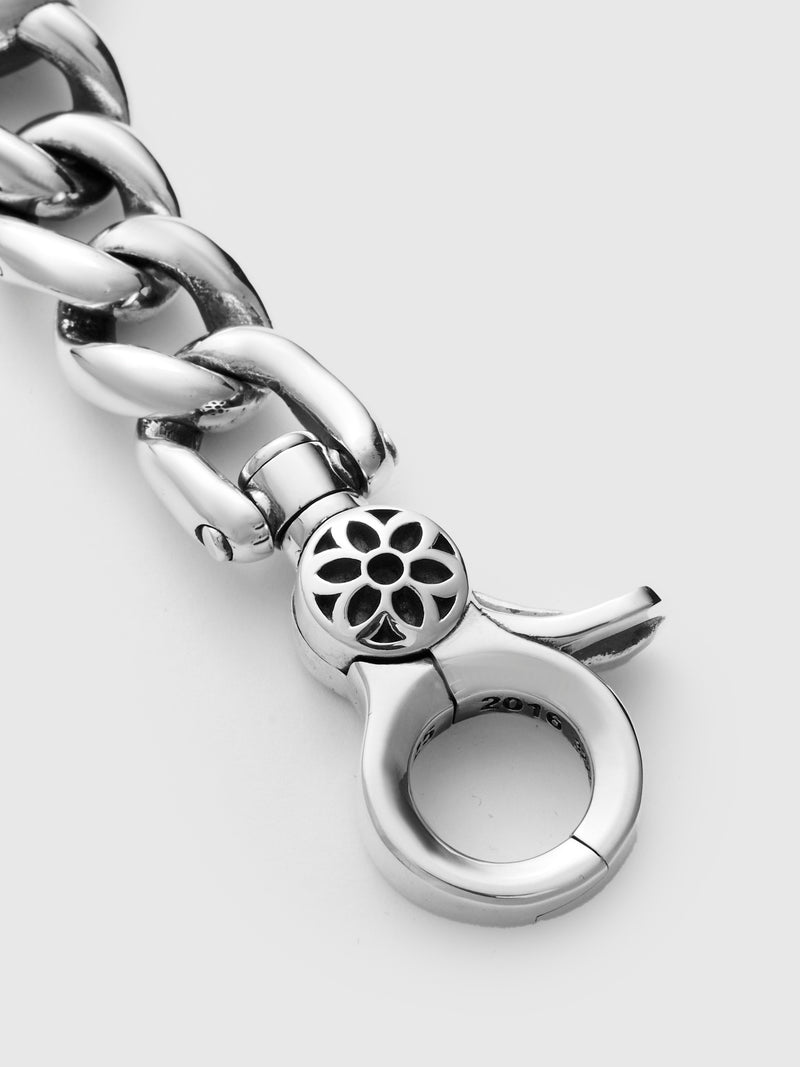 Big Eye Clip 16 Keychain in Sterling Silver