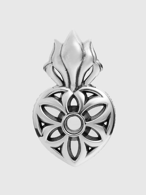 Sacred Rosette Pendant in Sterling Silver