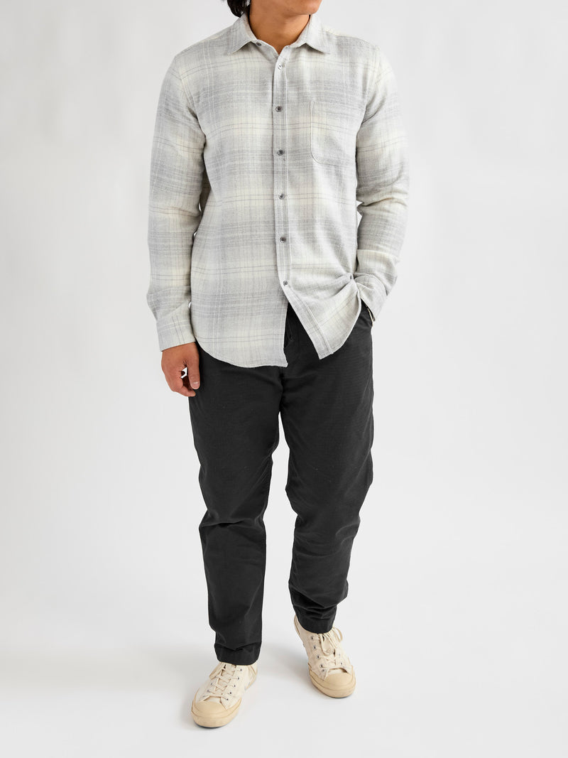 Fabri Button-Up Shirt in Slate