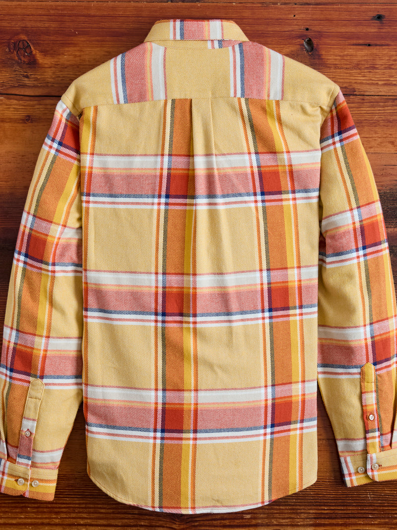 Ramo Button-Up Shirt in Marigold