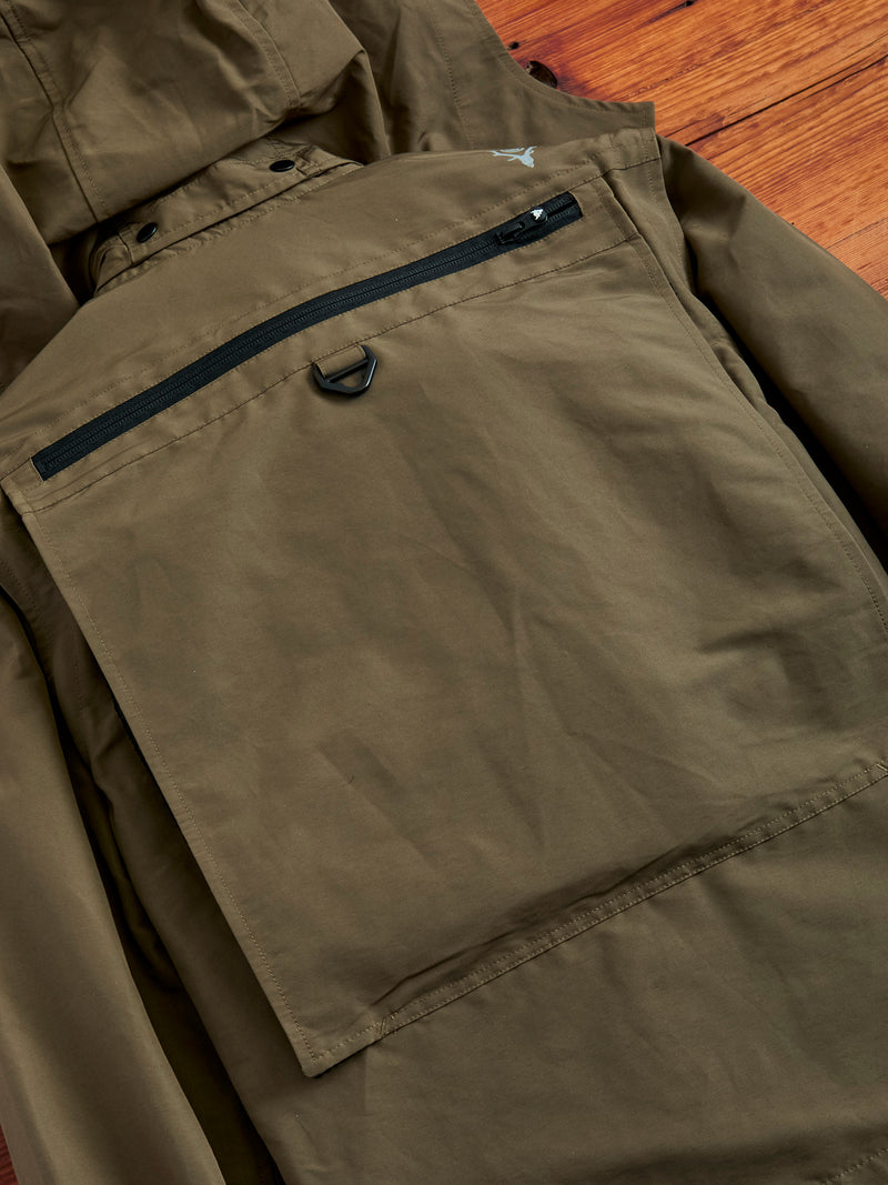 Crossgrain Tenkara Trout Parka in Olive