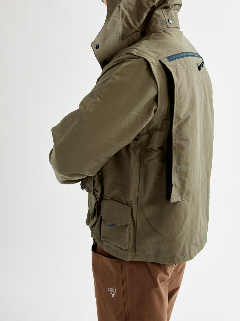 Crossgrain Tenkara Trout Parka in Olive